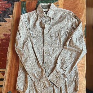 Wrangler retro pearl snap shirt